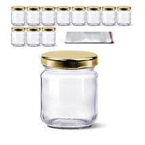 미르코리아 일자형 유리병 G SG150 12p + 수축필름 12p 세트 랜덤발송, 1세트