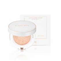 블랑디바 글림 커버리지 쿠션 파운데이션 팩트 13g, 21호 핑크, 1개