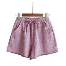 여성용 코튼린넨 반바지 ROSE801239