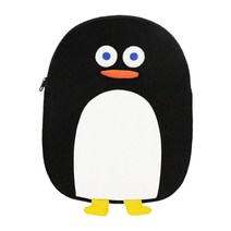 브런치브라더 펭귄 아이패드 파우치, 블랙