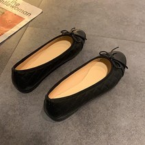 TCR 로즈 리본 플랫슈즈