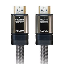 케이엘컴 4K UHD HDMI to HDMI V2.0 케이블, 1개, 3m