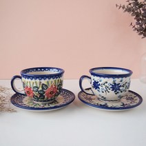 베나 커피잔 세트 2인조 C106 + C322, 혼합색상, 1세트