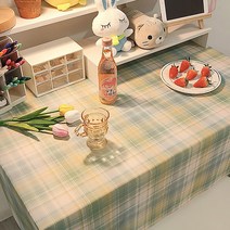 마켓A 파스텔 패턴 리핏 식탁보, TYPE2, 60 x 60 cm