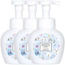 부케가르니 마일드 포밍 핸드워시 베이비파우더향, 250ml, 3개