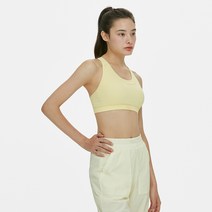 뮬라웨어 여성용 웨이브 스포티 숏 브라탑 MWSCBR161