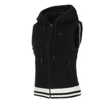 볼빅 여성용 골프 부클 후드 패딩 베스트 VLKVLA05