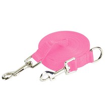 강아지 롱보우 스트럿 멀티 목줄, 5 분홍색