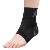 건강별밭 울트라씬 발목 보호대 업그레이드 블랙, 1개