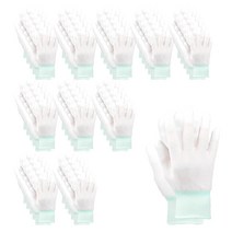 나를그리다 PU 손끝 코팅장갑 양손착용 M, 화이트, 50세트