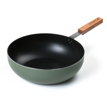 매직쉐프 IH 보타닉 우드 궁중팬, 1개, 28cm