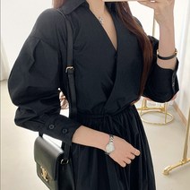 안다로미 에르 랩 카라 원피스