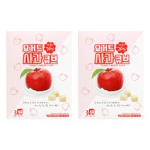 산마을 요거트 사과 큐브 1.8g x 10p, 사과 + 요거트, 2개