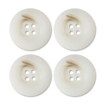 동대문단추왕 고급 무광 코트 가디건 단추 30mm, 브레인/WT, 4개