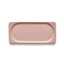 라씨에뜨 온반 직사각 접시, 복숭아빛