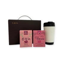 차다 우엉차 8p + 구기결명자차 8p + 텀블러 랜덤발송 세트, 1세트
