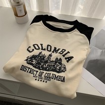 여성용 MA 콜롬비아 나그랑 롱 슬리브티