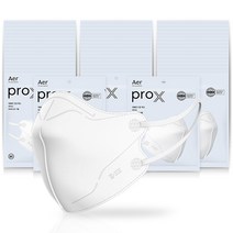 아에르 프로 엑스 마스크, 화이트, 50개