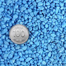 화분월드 인테리어 칼라스톤 하늘, 1개, 1500g