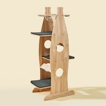 나을디자인 고양이 디어냥 캣타워 M4 베이직, 혼합색상, 1개