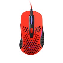 xtrfy M4 초경량 게이밍 유선 마우스 레드 에디션 XG-M4-RGB