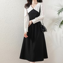 포플러앤씨 디번 빅카라 원피스