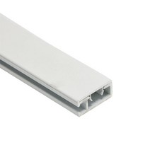 알씨상점 이동식 그림전시 와이어 액자걸이 2m 트랙 + 커버 3홀 세트, 혼합색상, 1세트