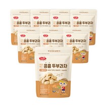 베베스트 처음먹는 콩콩 두부과자 20g, 인절미맛, 8개
