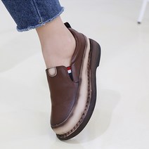 제이슈 여성용 소가죽 네인 컴포트 슬립온 3cm