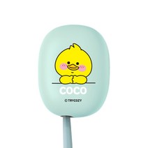 트라이코지 스마일프렌즈2 UVC LED 미니 휴대용 칫솔살균기 STB-022, 코코 Mint