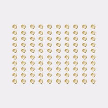 아일렛링 5mm, 골드, 100개