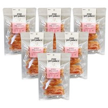 펫팰리스 치킨 안심 소프트바 강아지 간식, 6개, 닭가슴살