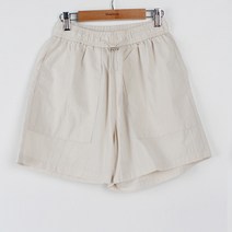 빼빼 여성용 스트링조절 허리밴딩 빅패치포켓 반바지