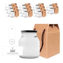 원형식품 꿀병 780ml + 러그캡 블랙 + 병스티커 심플 꿀벌화분 S + 심플허니봉인A 스티커 + 호환상자, 12세트