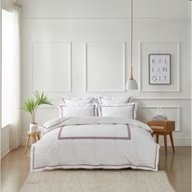 구스앤홈 폴란드 구스 호텔 캐드미오 이불커버 세트 Q 200 x 230 cm 500g