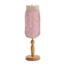 파스텔펫 반려동물 패딩 면조끼, 핑크