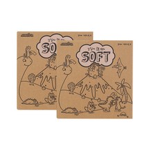 강집사 고양이 응고형 대용량 공룡모래 SOFT, 10kg, 2개