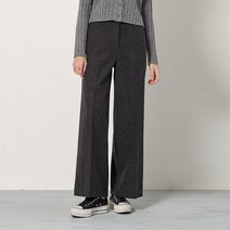 미즈바이베이지 여성용 울 와이드 팬츠