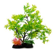 오픈스페이스 수족관 조화수초 어항꾸미기 연두 T803, 1개