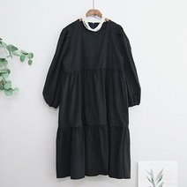 이얀 캉캉 코듀로이 임산부 원피스