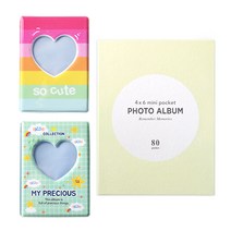 투영디자인 포토참 콜렉트북 2p + 80포켓포토앨범 심플 세트, 랜덤발송