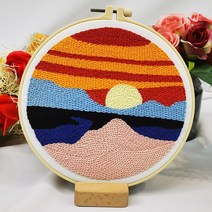 데이소이 아트클래스 하비 펀치니들 뜨개질 DIY 패키지, NO 05, 1개