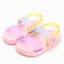 래빗풋 아동용 빙글빙글 투명 샌들