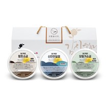 단심답례품 3년 묵은 함초소금 + 천일염 + 모링가소금 선물세트, 1세트