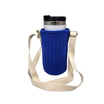 엔조이 보온보냉 물병 가방, 블루, 1개