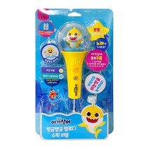 아기상어 빙글뱅글 멜로디스틱 비누방울, 혼합색상, 1개