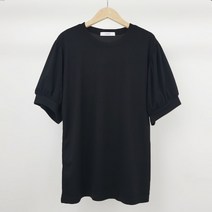 보리맘 퍼프 소매 데일리 반팔 임부 티셔츠 N900