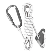 디트리 4mm 두꺼운 로프 3종 세트, 화이트 + 그레이