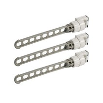 데일린 공간 활용 틈새 옷걸이, 그레이, 3개