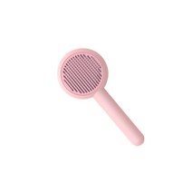 해피제이 반려동물 털 제거 브러쉬, 핑크, 1개